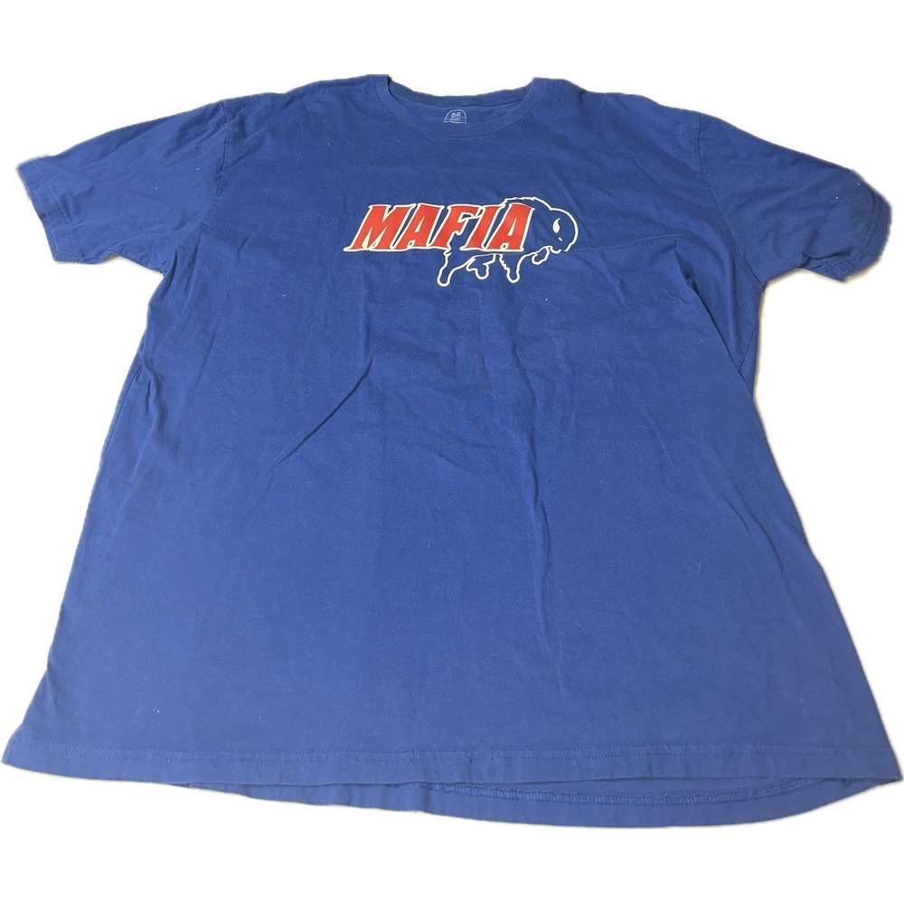 Bills Mafia Blue T-Shirt Men's‎ 3XL Tee Buffalo Bills 26 Shirts Brand NFL